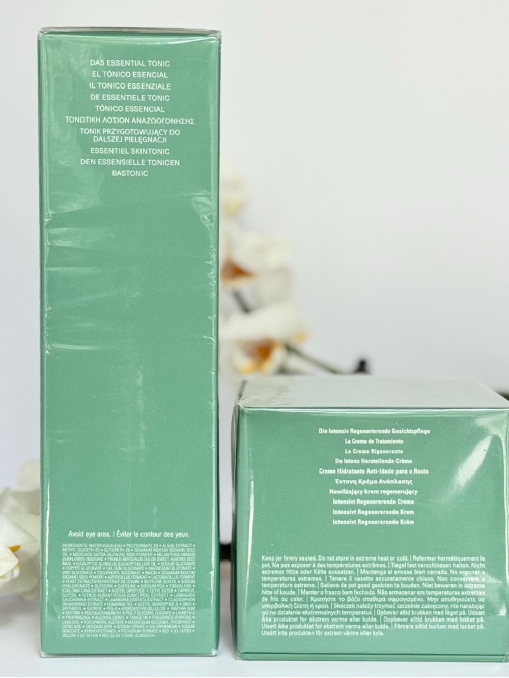 La Mer Moisturizing Cream 2oz + Essential Tonic 200ml Set NEW Sealed - Picture 2 of 8
